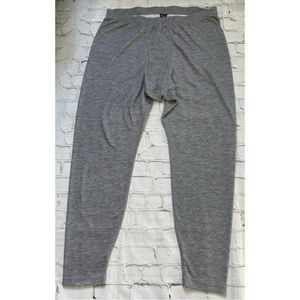 Eddie Bauer Grey Thermal Base Layer Pants
